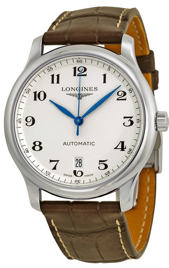Longines Herrklocka L2.628.4.78.3 Master Vit/Läder Ø38.5 mm - Longines