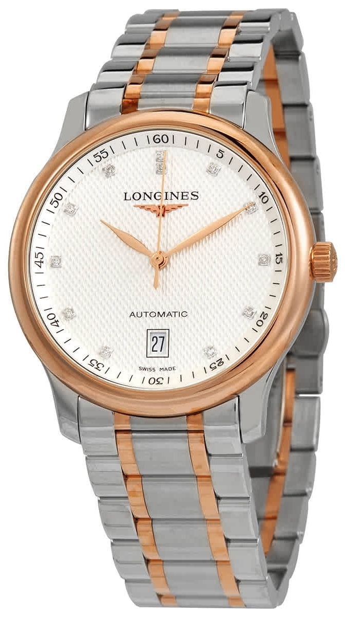 Longines Herrklocka L2.628.5.97.7 Master Silverfärgad/18 karat - Longines