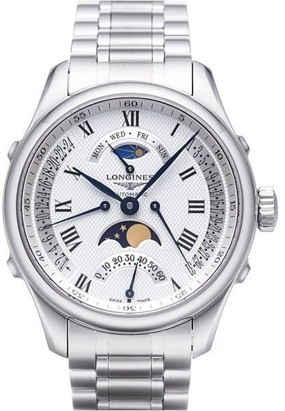 Longines Herrklocka L2.738.4.71.6 Master Silverfärgad/Stål Ø41 mm - Longines