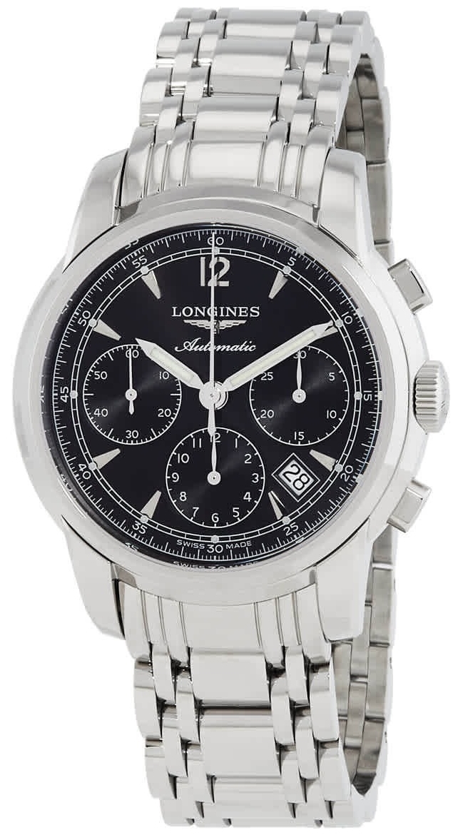 Longines Herrklocka L2.752.4.52.6 Saint-Imier Svart/Stål Ø41 mm