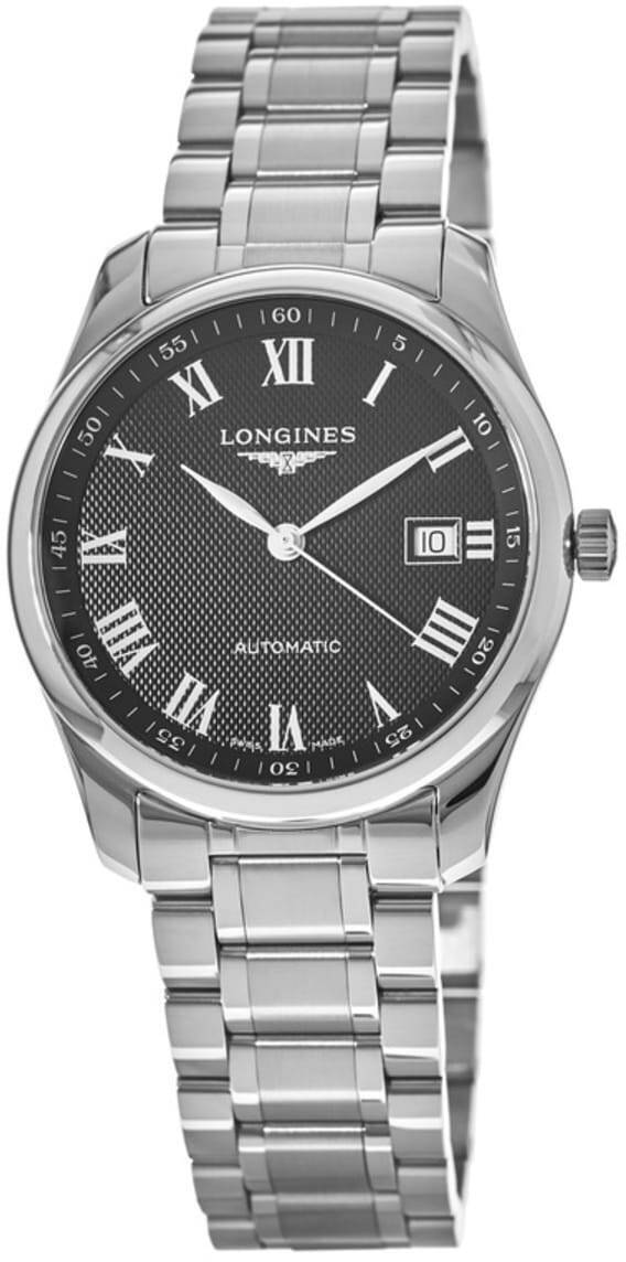Longines Herrklocka L2.793.4.51.6 Master Svart/Stål Ø40 mm - Longines