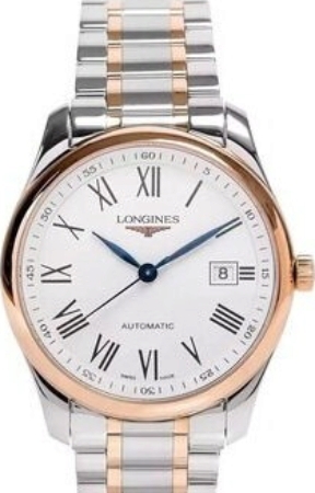 Longines Herrklocka L2.793.5.11.7 Master Vit/18 karat roséguld Ø40 - Longines