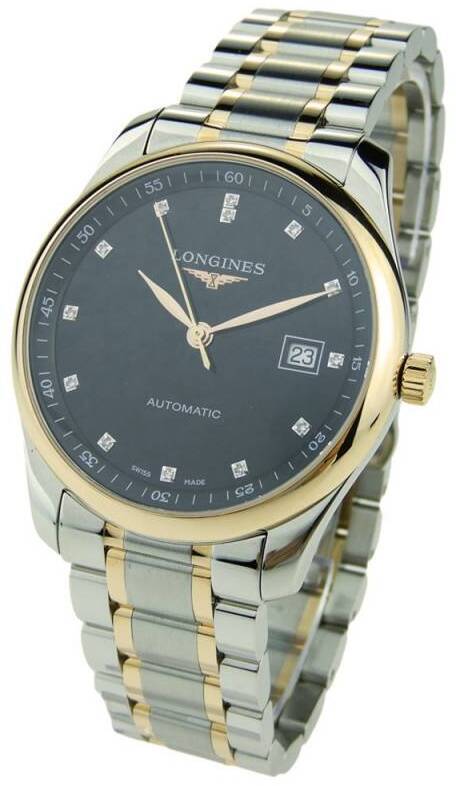 Longines Herrklocka L2.793.5.57.7 Master Svart/18 karat roséguld - Longines