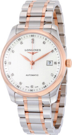 Longines Herrklocka L2.793.5.77.7 Master Silverfärgad/18 karat - Longines