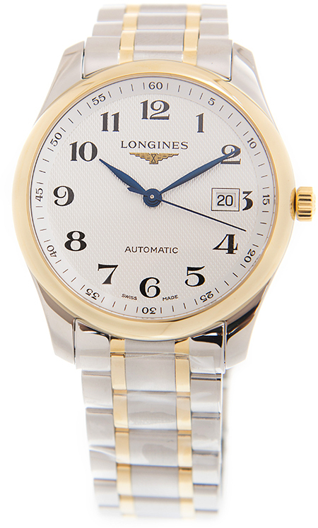 Longines Herrklocka L2.793.5.78.7 Master Silverfärgad/18 karat gult - Longines