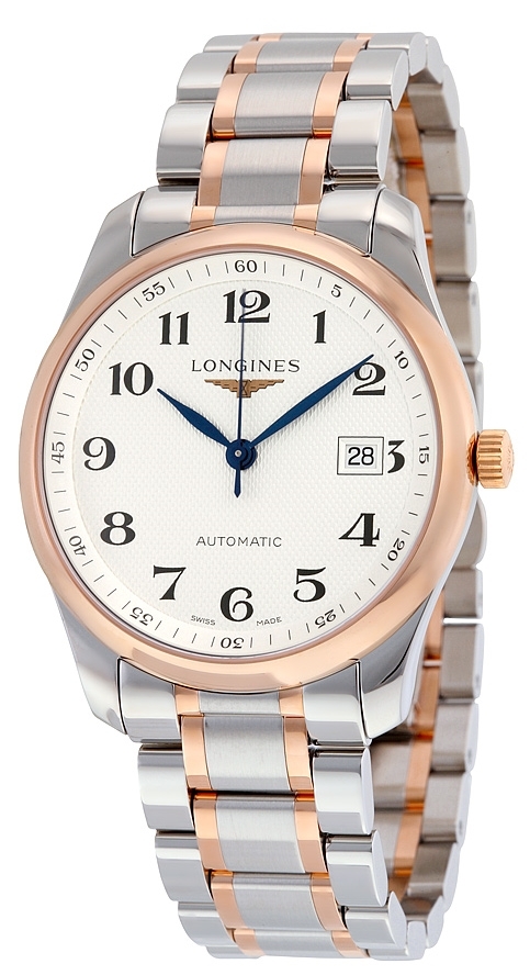 Longines Herrklocka L2.793.5.79.7 Master Silverfärgad/18 karat - Longines