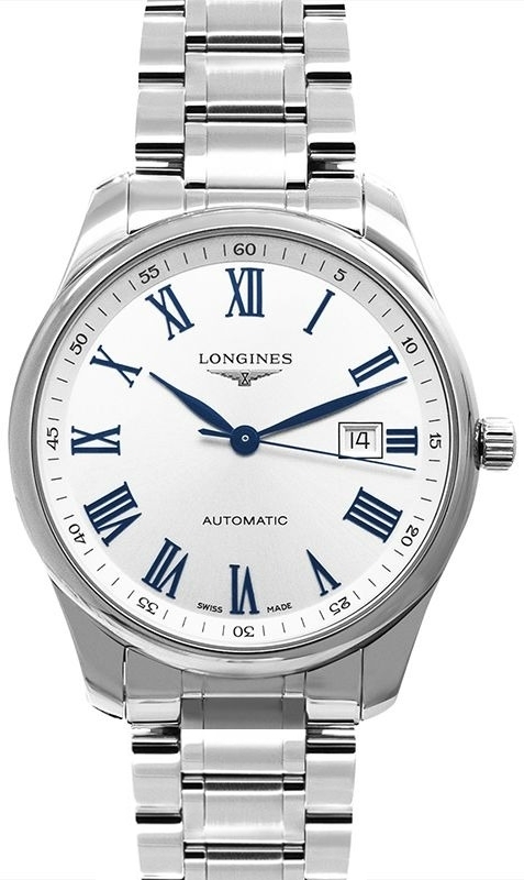 Longines Herrklocka L2.893.4.79.6 Master Silverfärgad/Stål Ø42 mm - Longines