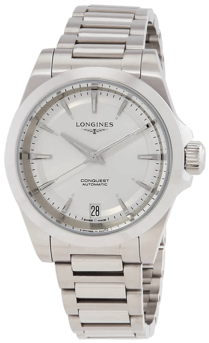 Longines Damklocka L3.430.4.72.6 Conquest Ladies Silverfärgad/Stål - Longines
