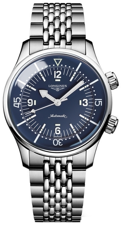 Longines Herrklocka L3.764.4.90.6 Legend Diver Blå/Stål Ø39 mm - Longines