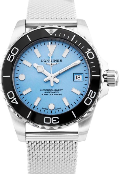 Longines Herrklocka L3.779.4.99.6 Hydroconquest Blå/Stål Ø39 mm