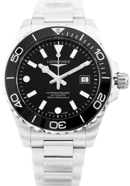 Longines Herrklocka L3.788.4.56.6 Hydroconquest Svart/Stål Ø42 mm