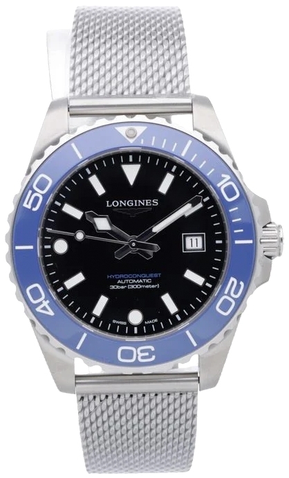 Longines Herrklocka L3.788.4.90.6 Hydroconquest Svart/Stål Ø42 mm