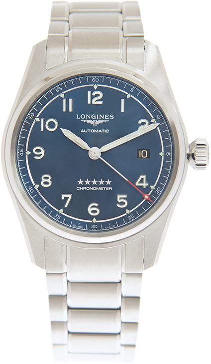 Longines Herrklocka L3.810.4.93.9 Spirit Prestige Blå/Stål Ø40 mm - Longines