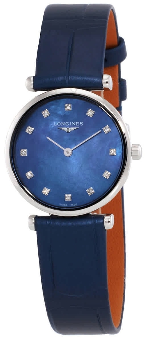 Longines Damklocka L4.209.4.81.2 La Grande Classique De Blå/Läder - Longines