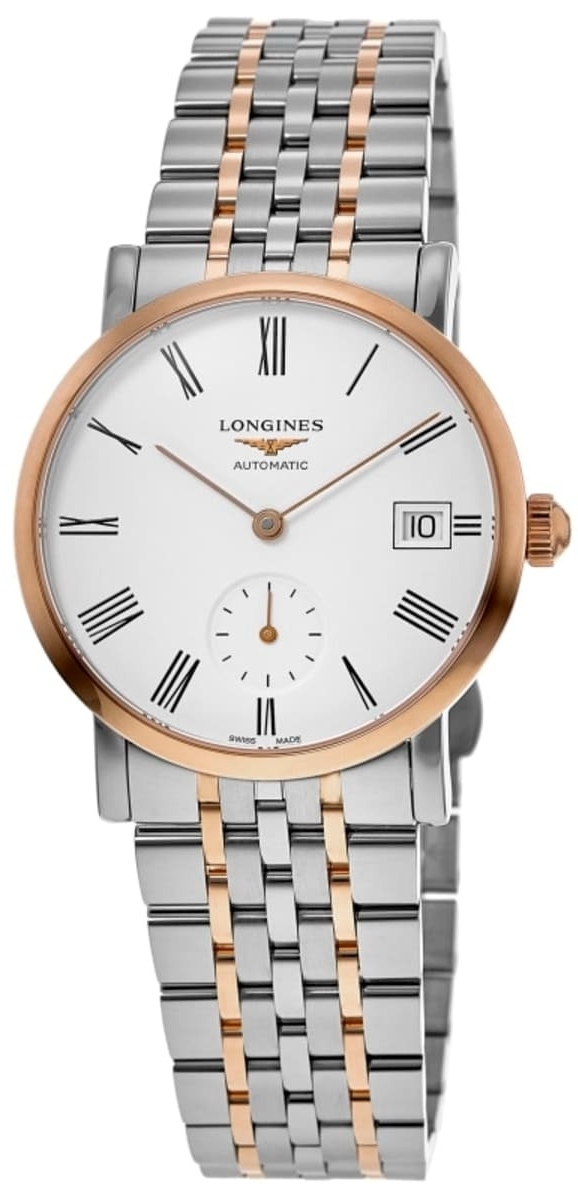 Longines Damklocka L4.312.5.11.7 Elegant Vit/18 karat roséguld - Longines