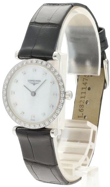 Longines Damklocka L4.341.0.80.2 La Grande Classique De Vit/Läder - Longines