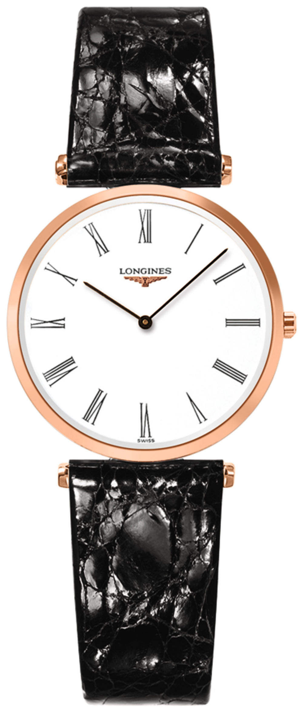 Longines Damklocka L4.512.1.91.2 La Grande Classique De Vit/Läder - Longines