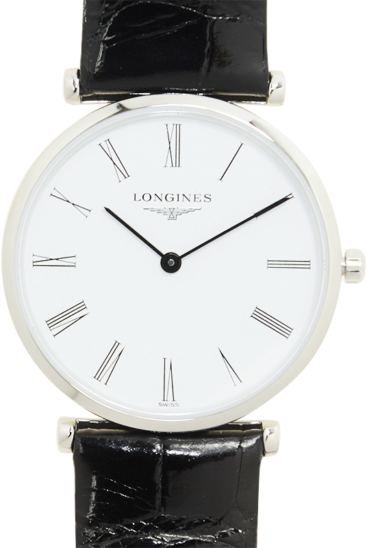 Longines Damklocka L4.512.4.11.2 La Grande Classique De Vit/Läder - Longines