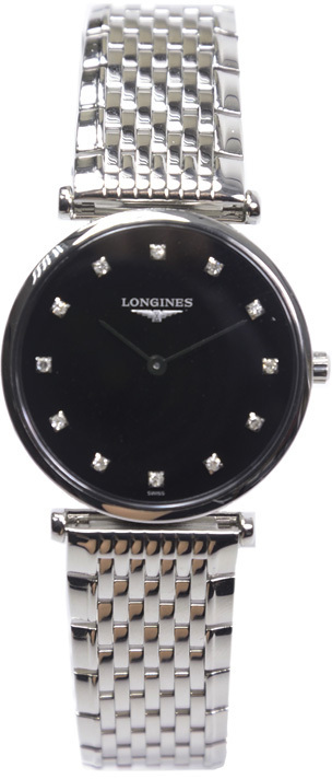 Longines Damklocka L4.512.4.58.6 La Grande Classique De Svart/Stål - Longines