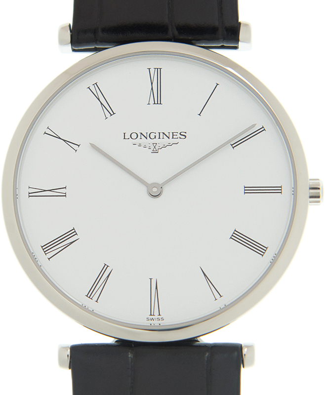 Longines Damklocka L4.709.4.21.2 La Grande Classique De Vit/Läder