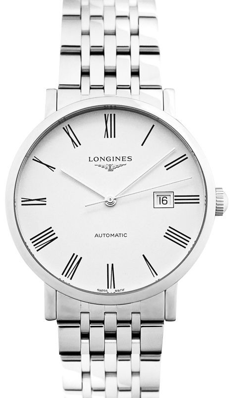 Longines Herrklocka L4.911.4.11.6 Elegant Vit/Stål Ø41 mm - Longines