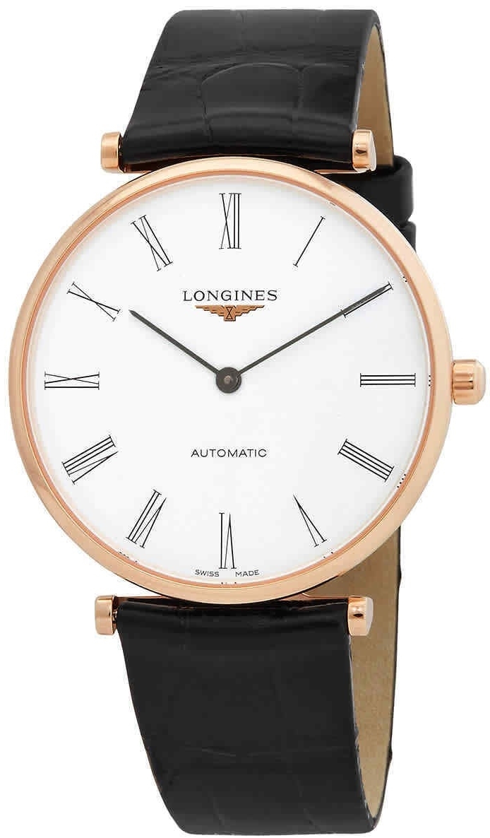 Longines L4.918.1.91.2 La Grande Classique De Vit/Läder Ø38 mm - Longines