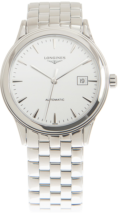 Longines Herrklocka L4.984.4.12.6 Flagship Vit/Stål Ø40 mm - Longines