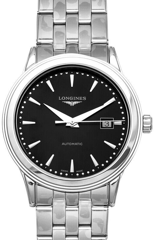 Longines Herrklocka L4.984.4.59.6 Flagship Svart/Stål Ø40 mm - Longines