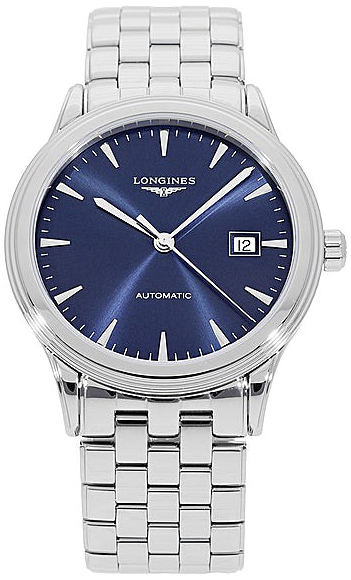 Longines Herrklocka L4.984.4.92.6 Flagship Blå/Stål Ø40 mm - Longines