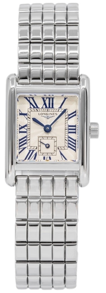 Longines Damklocka L5.200.4.71.6 Mini DolceVita Vit/Stål 29x21.5 mm - Longines
