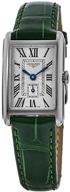 Longines Damklocka L5.255.4.71.a Dolcevita Silverfärgad/Läder - Longines
