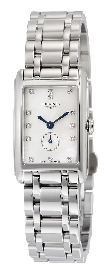 Longines Damklocka L5.255.4.87.6 DolceVita Vit/Stål - Longines
