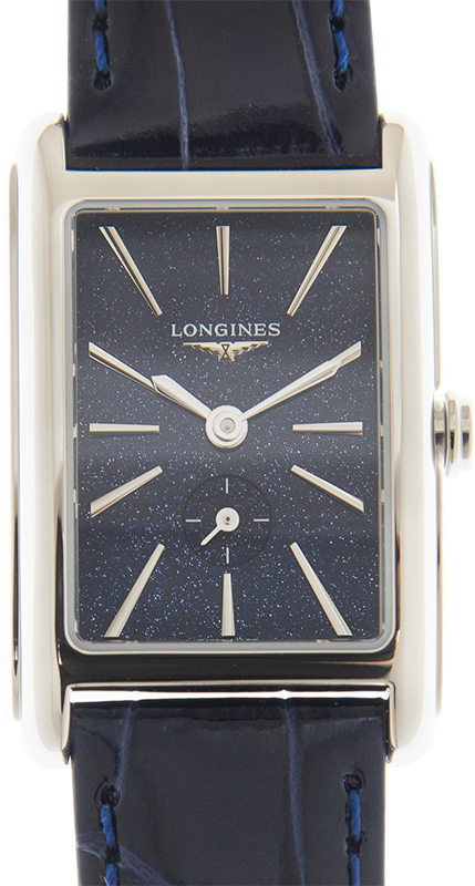 Longines Damklocka L5.255.4.93.2 Dolcevita Blå/Läder - Longines