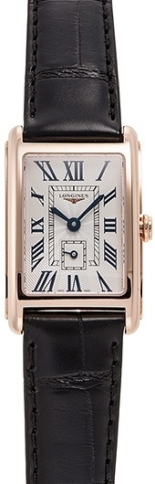 Longines Damklocka L5.255.8.71.0 Dolcevita Silverfärgad/Läder - Longines