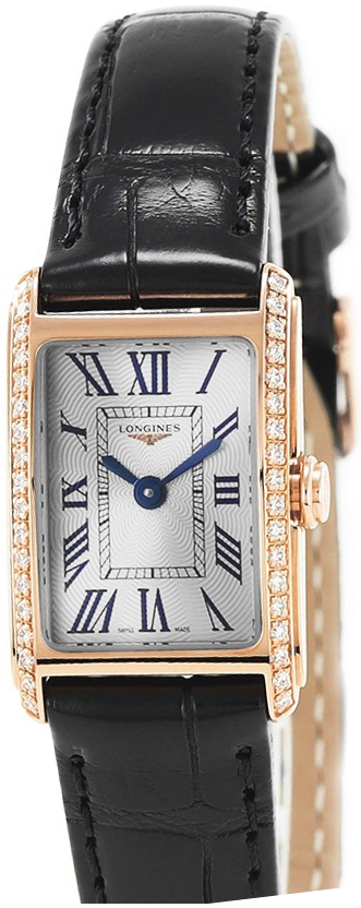 Longines Damklocka L5.258.9.71.0 DolceVita Beige/Läder - Longines