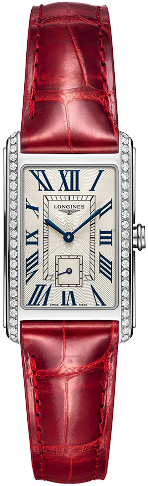 Longines Damklocka L5.512.0.71.5 DolceVita Beige/Läder - Longines