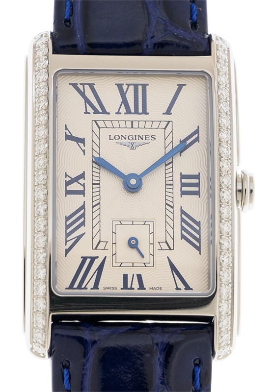 Longines Damklocka L5.512.0.71.7 Dolcevita Silverfärgad/Läder - Longines