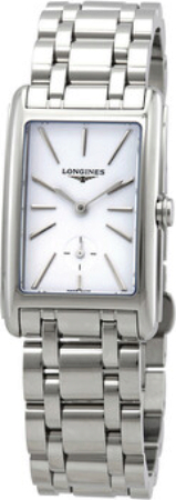 Longines Damklocka L5.512.4.11.6 Dolcevita Vit/Stål - Longines