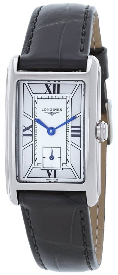 Longines Damklocka L5.512.4.75.2 Dolcevita Silverfärgad/Läder - Longines