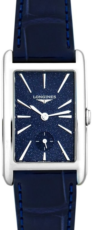 Longines Damklocka L5.512.4.93.2 Dolcevita Blå/Läder - Longines