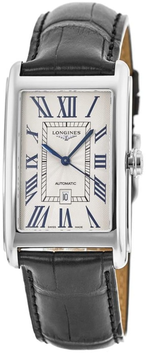 Longines Herrklocka L5.757.4.71.0 Dolcevita Silverfärgad/Läder - Longines