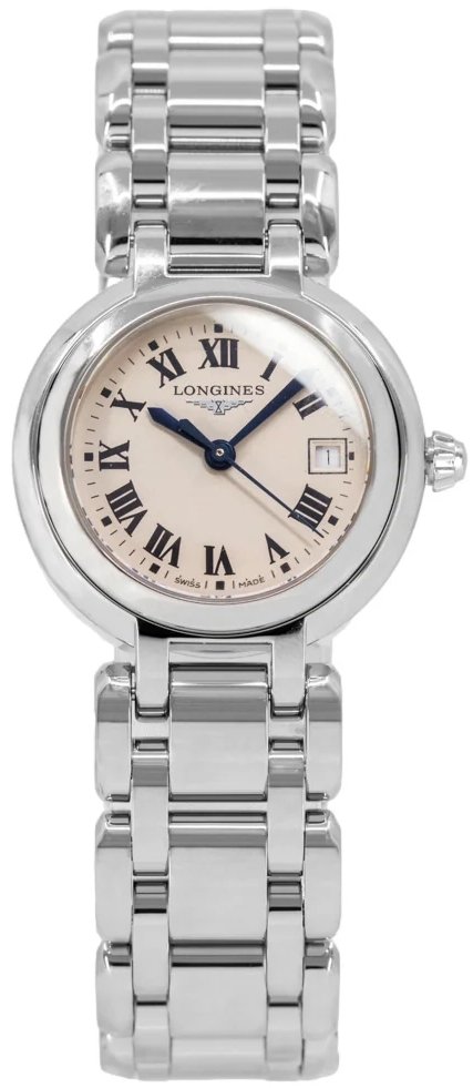 Longines Damklocka L8.126.0.71.6 Primaluna Silverfärgad/Stål Ø34 mm - Longines