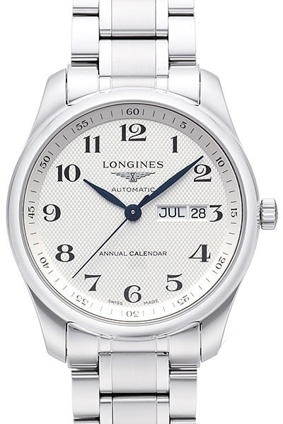 Longines Herrklocka L2.910.4.78.6 Master Silverfärgad/Stål Ø40 mm - Longines