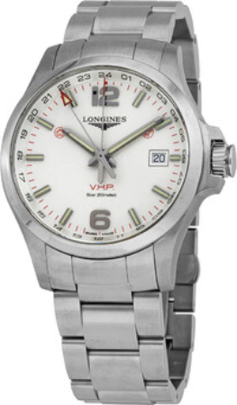 Longines Herrklocka L3.728.4.76.6 Conquest V.H.P. Silverfärgad/Stål - Longines