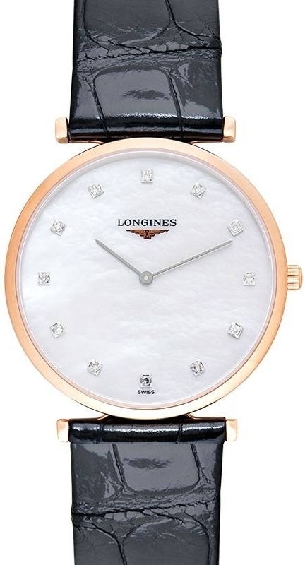 Longines Damklocka L4.709.1.88.2 La Grande Classique De Vit/Läder - Longines
