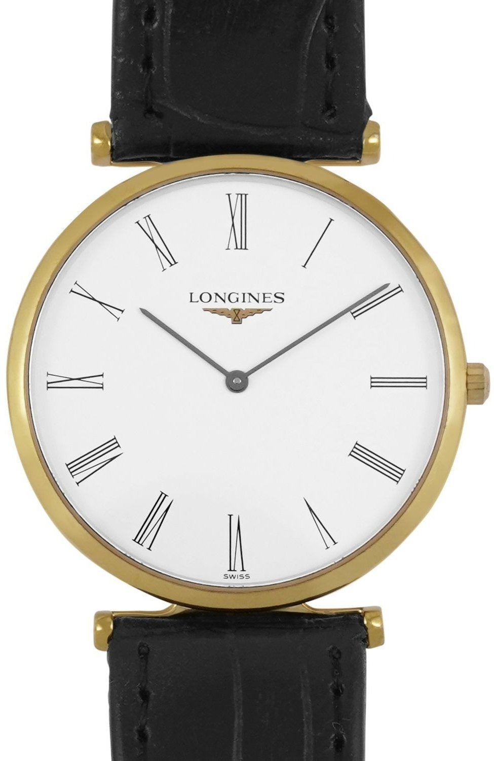 Longines Damklocka L4.709.2.21.2 La Grande Classique De Vit/Läder - Longines