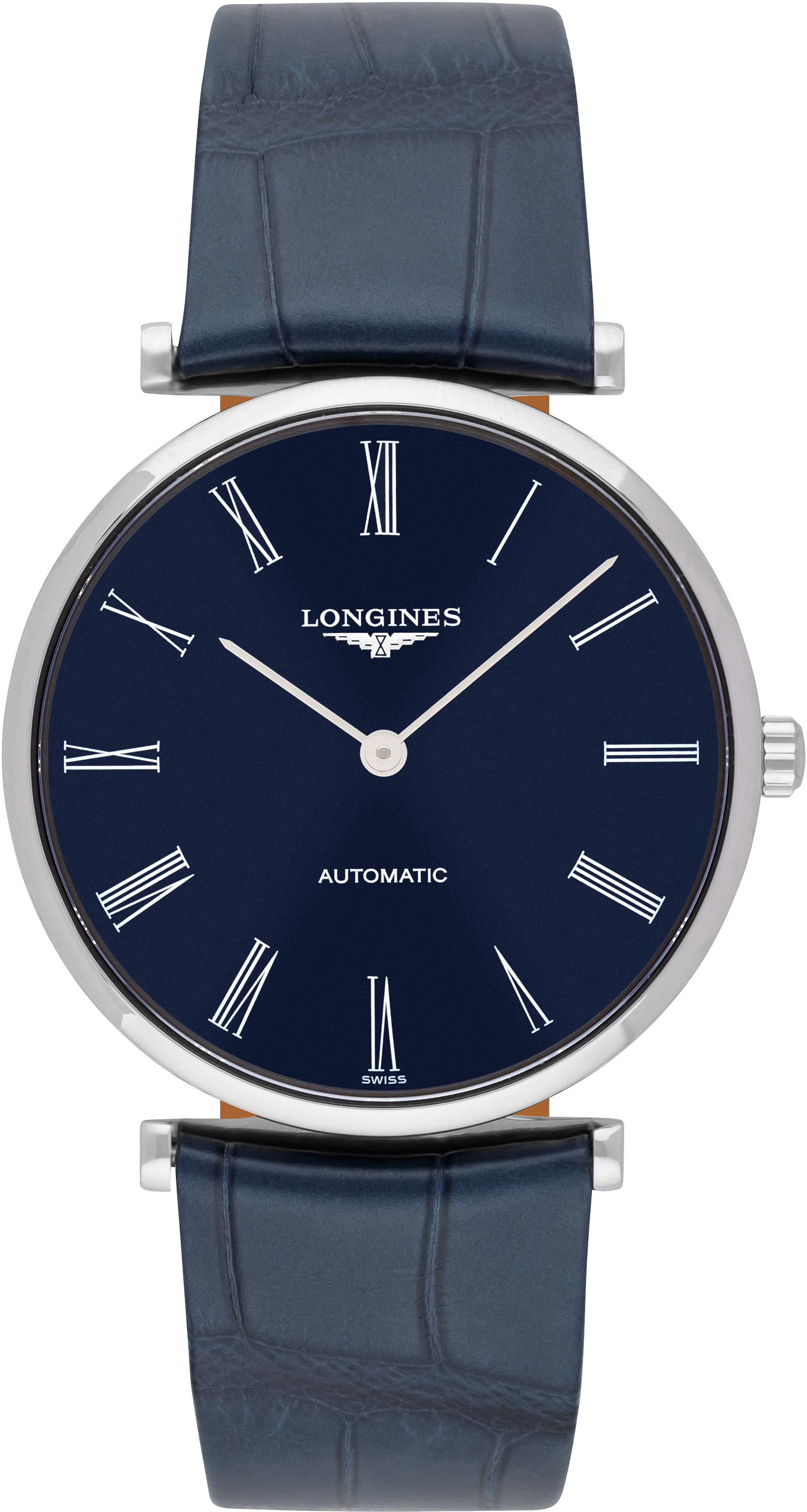Longines L4.908.4.94.2 La Grande Classique De Blå/Läder Ø36 mm - Longines