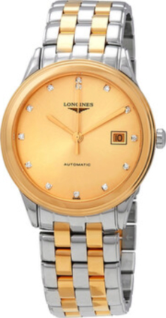 Longines Herrklocka L4.974.3.37.7 Flagship Guld/Gulguldtonat stål - Longines