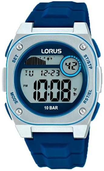 Lorus Herrklocka R2333QX9 Sports LCD/Gummi