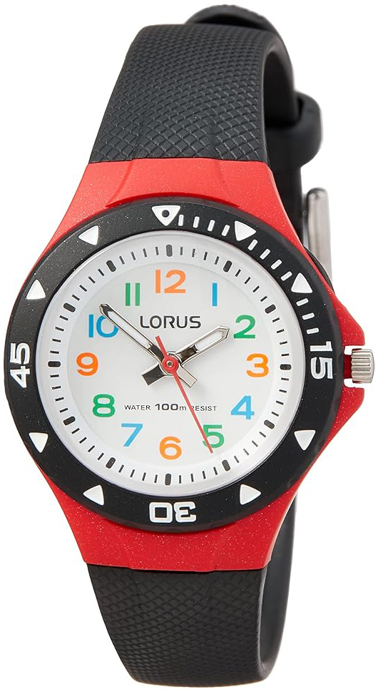 Lorus R2345MX9 Kids Vit/Gummi Ø28 mm - Lorus